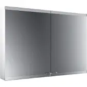 Emco asis evo Lichtspiegelschrank, Aufputzmodell, 2 Türen, 1000 mm