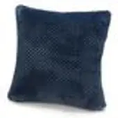 Amadeus Kissen Damier blau 40x40 - Quadrat Polyester 40x8 cm
