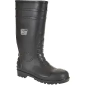 Portwest FW94 Klassik Sicherheitsgummistiefel S4 Black Gr. 42