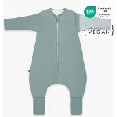 Emma & noah Schlafsack mit Füßen Essential Mint SSF-001-051-100-