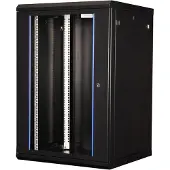 Wirewin 19/ Wandschrank, einteilig, Pro 3nd Generation, 600x450mm, schwarz