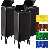 Wellhome Intelligente Mülleimer 60l 3 Einheiten
