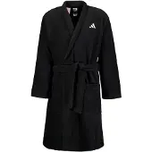 Adidas Unisex Bademantel BATHROBE JG5823 XS - Black - XS