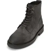 Marc O'Polo Marc OߴPolo Herren Boots aus Leder zum Schnüren, Grau (Dark Graphite), 45