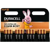 Duracell Plus, Einwegbatterie, AAA, Alkali, 12 Stück(e), Sichtverpackung