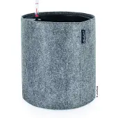Lechuza 'Trendcover 32 Filz', dark grey, ca. Ø 32 x H 33 cm
