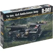Italeri 1/4 Ton 4x4 Ambulance Jeep