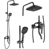REA Duschgarnitur Argus Titanium