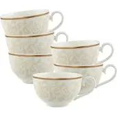 Villeroy & Boch Multipack Ivoire Frühstücksobertasse - 6 Stück