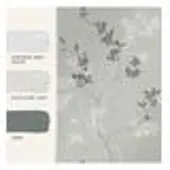 Laura Ashley Vliestapete "Mari" floral texturiert 10mx52cm