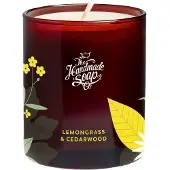 The Handmade Soap Company Lemongrass & Cedarwood Duftkerze 210 g