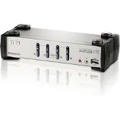 Aten Kvm 4 Ports Usb Ps/2 Mit Sound
