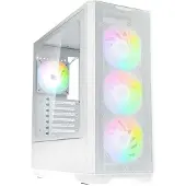 Kolink Unity Solar ARGB Mesh, Midi Tower, PC, Weiß, ATX, EATX, micro ATX, Mini-ITX, Stahl, Gehärtetes Glas, Gaming
