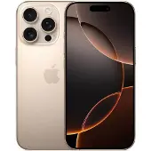 Apple iPhone 16 Pro | 1 TB | Dual-SIM (eSIM, Nano-SIM) | Titan Wüstensand