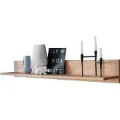 Massivart Wandboard Eiche - 153 cm - ARAYA