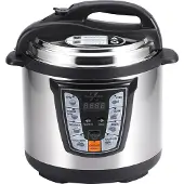 Bergner Elektrischer Schnellkochtopf Mit 8 Programmen 6l 1000w