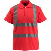 Mascot Warnschutz Polo-Shirt BOWEN SAFE LIGHT 50593 Gr. 2XL warnrot