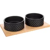 Flamingo Duo Dinner Nervo Hundefutternapf