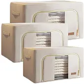 Joybos 190l Aufbewahrungsbox 3 Einheiten