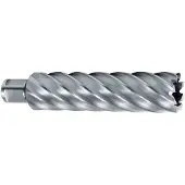 RUKO Kernbohrer HSS mit Weldonschaft (3/4"). Ø 34 mm, Schnitttiefe: 110 mm