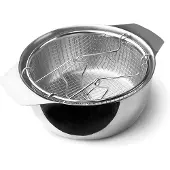 Ibili Fritteuse Mit Korbdeckel Induktion 20 Cm