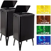 Wellhome Intelligente Mülleimer 40l 2 Einheiten