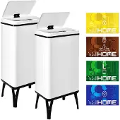 Wellhome Intelligente Mülleimer 50l 2 Einheiten
