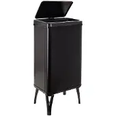 Wellhome Intelligenter Mülleimer Mit Automatischer Öffnung Und Manuellem Kontakt 50l
