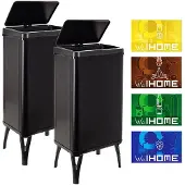 Wellhome Intelligente Mülleimer 50l 2 Einheiten