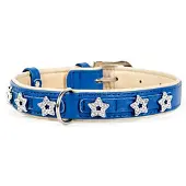 Collar Pet Blue Star Hundehalsband