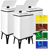 Wellhome Intelligente Mülleimer 40l 3 Einheiten
