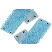 Leifheit 2er Set Wischbezug CLEAN TWIST XL / Combi XL, speziell für Parkett und Holzböden