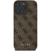 GUESS GUHCP16LG4GFBR iPhone 16 Pro brązowy/brown HC PU 4G Classic