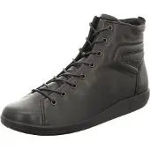 Ecco SOFT 2.0 Damen Stiefeletten - bequeme Stiefelette schwarz Freizeit NEU