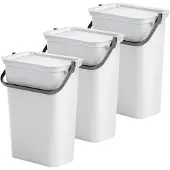 Wellhome Moda 10l Recyclingbehälter 3 Einheiten