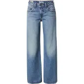 Levi's Schlagjeans , Damen, Gr. 33, Länge 32, blau (rescued city), Denim/Jeans, Obermaterial: 100% Baumwolle, normal lang, Jeans Schlagjeans, im 5-Pocket-Style
