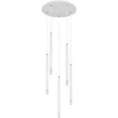 Globo 15629W-5 RYAN Hängeleuchte Metall weiß matt, 5x G9 LED