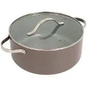 Maestro Kasserolle mit Deckel MR-4009 (MR-4009-20) 20 cm 2,3 l Grau