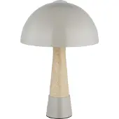 Globo Einzigartige Tischlampe Paulin Ø 25cm grau