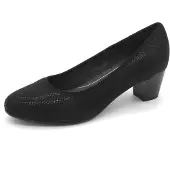 Jana Damen Pumps 8-22476-42 schwarz Struktur 37