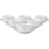 Villeroy & Boch Cellini Suppentassen mit Untertassen