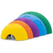 Jellystone Designs Over the Rainbow Stapelklötze 5 Teile, Babyspielzeug