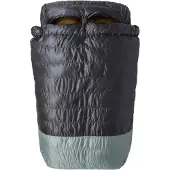 Big Agnes - 2-Personen-Daunenschlafsack - King Solomon 20 aus Wolle - schwarz