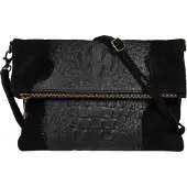 Samantha Look Abendtasche echt Leder, Made in Italy