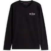 Tommy Hilfiger Longsleeve Stack MW0MW41293 Schwarz Regular Fit