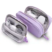 OrbitKey - 2-in-1 Tech Accessory Pouch - Elektronik Organizer Tasche Lilac