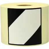 Transpak Etiketten Masse 100x100mm Papier weiss Aufdruck LQ
