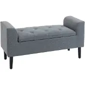 HOMCOM - Sitzbank - 116B x 44T x 58H cm - mehrfarbig