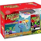 Martian Panic Game and Blaster Gun Bundle (Code in Box)