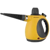 Orbegozo LV3580, Tragbarer Dampfreiniger, 350 l, Gelb, Tasten, 3 m, 1050 W